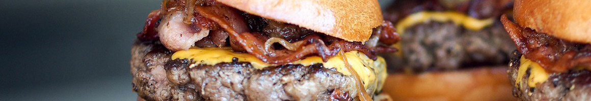 Eating Burger at Farmhaus Burger restaurant in Augusta, GA.